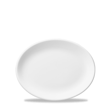 Churchill White Vassoio Ovale Cm 25