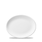 Churchill White Vassoio Ovale Cm 25
